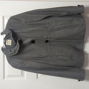 Old Navy gray wool coat